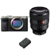 Sony A7CR Silver + FE 50mm f/1.2 GM + 1 Sony NP-FZ100|MCZ DIRECT