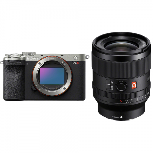 Sony A7CR Silver + FE 35mm f/1.4 GM - Appareil Photo Hybride|MCZ DIRECT