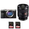 Sony A7CR Silver + FE 35mm f/1.4 GM + 2 SanDisk 64GB Extreme PRO UHS-II SDXC 300 MB/s|MCZ DIRECT Sony A7CR Silver + FE 35mm f/1.4 GM + 2 SanDisk 64GB Extreme PRO UHS-II SDXC 300 MB/s|MCZ DIRECT