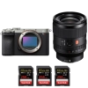 Sony A7CR Silver + FE 35mm f/1.4 GM + 3 SanDisk 256GB Extreme PRO UHS-II SDXC 300 MB/s|MCZ DIRECT