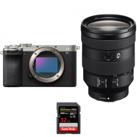 Sony A7CR Silver + FE 24-105mm f/4 G OSS + 1 SanDisk 32GB Extreme PRO UHS-II SDXC 300 MB/s-1