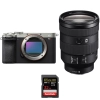 Sony A7CR Silver + FE 24-105mm f/4 G OSS + 1 SanDisk 32GB Extreme PRO UHS-II SDXC 300 MB/s|MCZ DIRECT