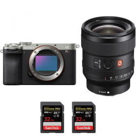 Sony A7CR Silver + FE 24mm f/1.4 GM + 2 SanDisk 32GB Extreme PRO UHS-II SDXC 300 MB/s-1