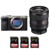 Sony A7CR Silver + FE 24mm f/1.4 GM + 3 SanDisk 32GB Extreme PRO UHS-II SDXC 300 MB/s|MCZ DIRECT
