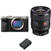 Sony A7CR Silver + FE 24mm f/1.4 GM + 1 Sony NP-FZ100|MCZ DIRECT
