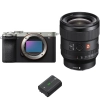 Sony A7CR Silver + FE 24mm f/1.4 GM + 1 Sony NP-FZ100|MCZ DIRECT