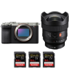 Sony A7CR Silver + FE 14mm f/1.8 GM + 3 SanDisk 64GB Extreme PRO UHS-II SDXC 300 MB/s|MCZ DIRECT Sony A7CR Silver + FE 14mm f/1.8 GM + 3 SanDisk 64GB Extreme PRO UHS-II SDXC 300 MB/s|MCZ DIRECT