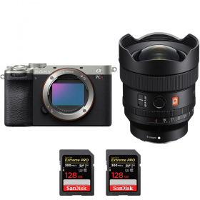 Sony A7CR Silver + FE 14mm f/1.8 GM + 2 SanDisk 128GB Extreme PRO UHS-II SDXC 300 MB/s-1