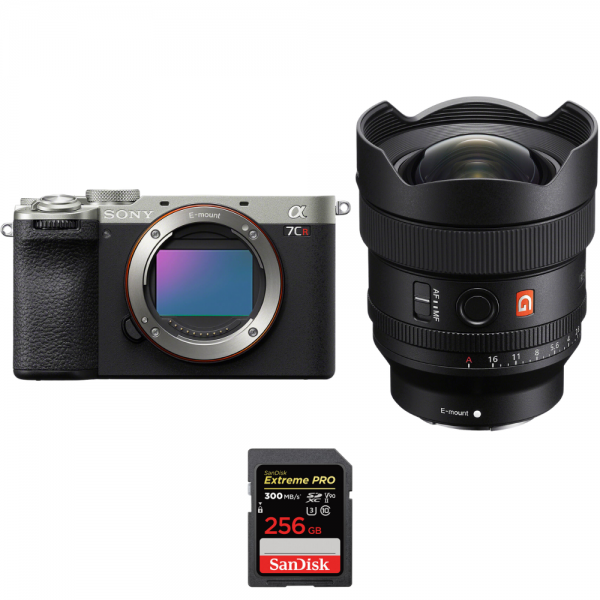 Sony A7CR Silver + FE 14mm f/1.8 GM + 1 SanDisk 256GB Extreme PRO UHS-II SDXC 300 MB/s-1