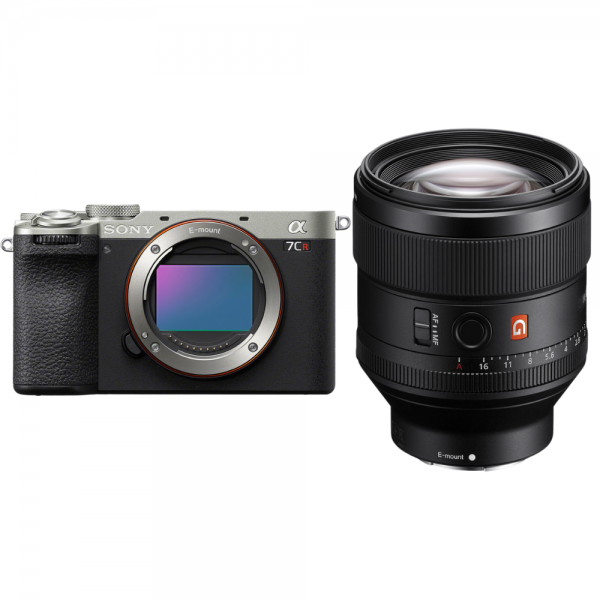 Sony A7CR Silver + FE 85mm f/1.4 GM - Appareil Photo Hybride|MCZ DIRECT