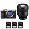 Sony A7CR Silver + FE 85mm f/1.4 GM + 3 SanDisk 32GB Extreme PRO UHS-II SDXC 300 MB/s - Appareil Photo Hybride|MCZ DIRECT