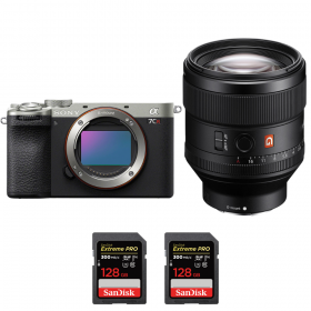 Sony A7CR Silver + FE 85mm f/1.4 GM + 2 SanDisk 128GB Extreme PRO UHS-II SDXC 300 MB/s-1