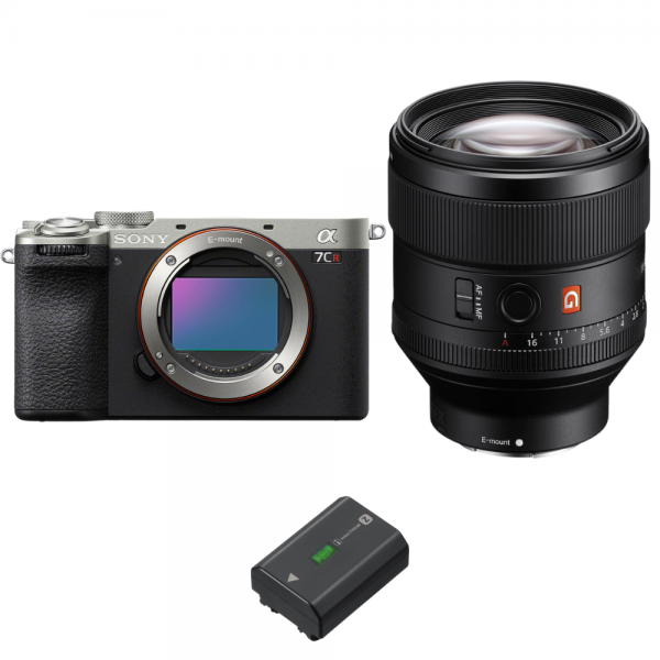 Sony A7CR Silver + FE 85mm f/1.4 GM + 1 Sony NP-FZ100 Sony Sony A7CR 3.082,00 € MCZ DIRECT