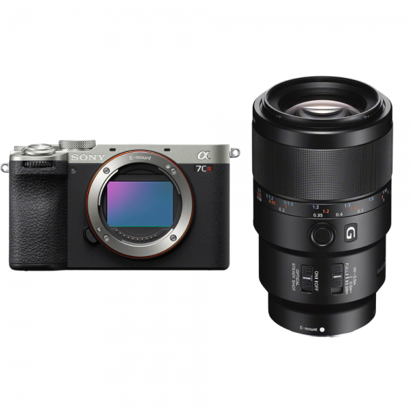 Sony A7CR Silver + FE 90mm f/2.8 Macro G OSS-1
