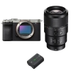 Sony A7CR Silver + FE 90mm f/2.8 Macro G OSS + 1 Sony NP-FZ100|MCZ DIRECT