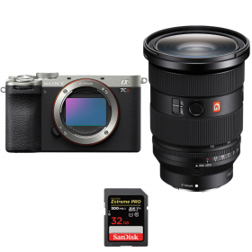 Sony A7CR Silver + FE 24-70mm f/2.8 GM II + 1 SanDisk 32GB Extreme PRO UHS-II SDXC 300 MB/s-1