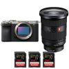 Sony A7CR Silver + FE 24-70mm f/2.8 GM II + 3 SanDisk 256GB Extreme PRO UHS-II SDXC 300 MB/s|MCZ DIRECT