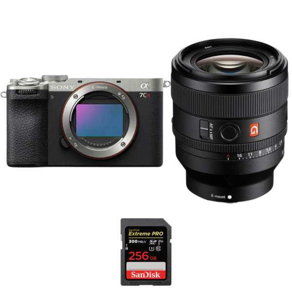 Sony A7CR Silver + FE 50mm f/1.4 GM + 1 SanDisk 256GB Extreme PRO UHS-II SDXC 300 MB/s Sony Sony A7CR €3,324.00 MCZ DIRECT