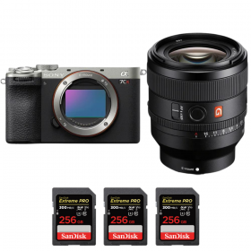 Sony A7CR Silver + FE 50mm f/1.4 GM + 3 SanDisk 256GB Extreme PRO UHS-II SDXC 300 MB/s-1