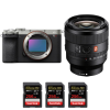Sony A7CR Silver + FE 50mm f/1.4 GM + 3 SanDisk 256GB Extreme PRO UHS-II SDXC 300 MB/s|MCZ DIRECT
