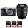Sony A7CR Silver + FE 50mm f/1.4 GM + 3 SanDisk 256GB Extreme PRO UHS-II SDXC 300 MB/s|MCZ DIRECT