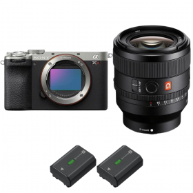 Sony A7CR Silver + FE 50mm f/1.4 GM + 2 Sony NP-FZ100-1