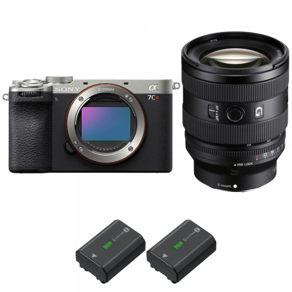 Sony A7CR Silver + FE 20-70mm f/4 G + 2 Sony NP-FZ100|MCZ DIRECT