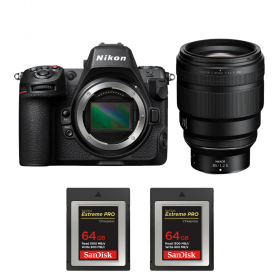 Nikon Z8 + Z 85mm f/1.2 S + 2 SanDisk 64GB Extreme PRO CFexpress Type B-1