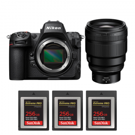 Nikon Z8 + Z 85mm f/1.2 S + 3 SanDisk 256GB Extreme PRO CFexpress Type B-1