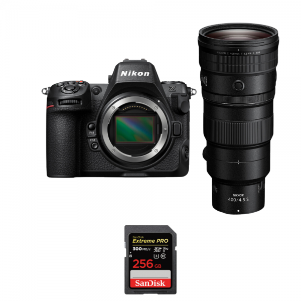 Nikon Z8 + Z 400mm f/4.5 VR S + 1 SanDisk 256GB Extreme PRO UHS-II SDXC 300 MB/s-1