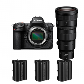 Nikon Z8 + Z 400mm f/4.5 VR S + 3 Nikon EN-EL15c-1