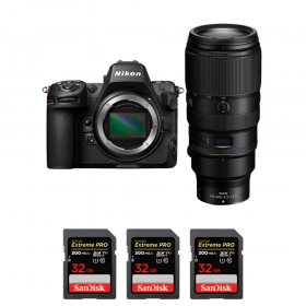 Nikon Z8 + Z 100-400mm f/4.5-5.6 VR S + 3 SanDisk 32GB Extreme PRO UHS-II SDXC 300 MB/s-1