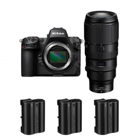 Nikon Z8 + Z 100-400mm f/4.5-5.6 VR S + 3 Nikon EN-EL15c-1