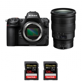 Nikon Z8 + Z 24-70mm f/2.8 S + 2 SanDisk 128GB Extreme PRO UHS-II SDXC 300 MB/s-1