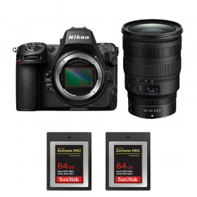 Nikon Z8 + Z 24-70mm f/2.8 S + 2 SanDisk 64GB Extreme PRO CFexpress Type B-1