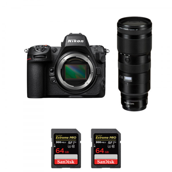Nikon Z8 + Z 70-200mm f/2.8 VR S + 2 SanDisk 64GB Extreme PRO UHS-II SDXC 300 MB/s-1