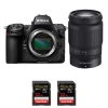 Nikon Z8 + Z 24-200mm f/4-6.3 VR + 2 SanDisk 32GB Extreme PRO UHS-II SDXC 300 MB/s - Appareil Photo Hybride Plein Format|MCZ DIRECT
