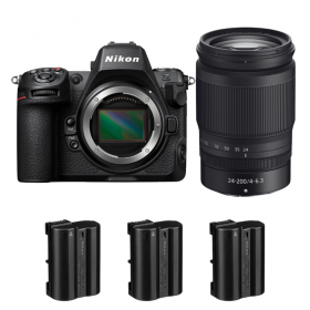 Nikon Z8 + Z 24-200mm f/4-6.3 VR + 3 Nikon EN-EL15c-1