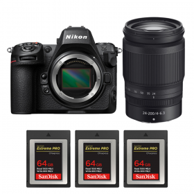 Nikon Z8 + Z 24-200mm f/4-6.3 VR + 3 SanDisk 64GB Extreme PRO CFexpress Type B-1