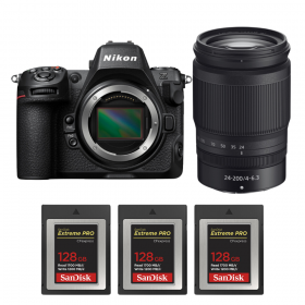 Nikon Z8 + Z 24-200mm f/4-6.3 VR + 3 SanDisk 128GB Extreme PRO CFexpress Type B-1