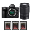 Nikon Z8 + Z 24-200mm f/4-6.3 VR + 3 SanDisk 128GB Extreme PRO CFexpress Type B - Appareil Photo Hybride Plein Format|MCZ DIRECT