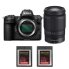 Nikon Z8 + Z 24-200mm f/4-6.3 VR + 2 SanDisk 256GB Extreme PRO CFexpress Type B - Appareil Photo Hybride Plein Format|MCZ DIRECT