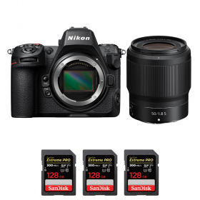 Nikon Z8 + Z 50mm f/1.8 S + 3 SanDisk 128GB Extreme PRO UHS-II SDXC 300 MB/s-1