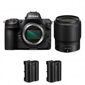Nikon Z8 + Z 50mm f/1.8 S + 2 Nikon EN-EL15c-1