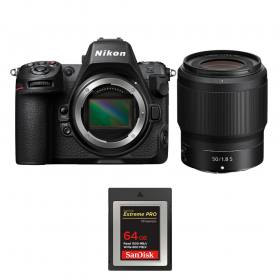 Nikon Z8 + Z 50mm f/1.8 S + 1 SanDisk 64GB Extreme PRO CFexpress Type B-1