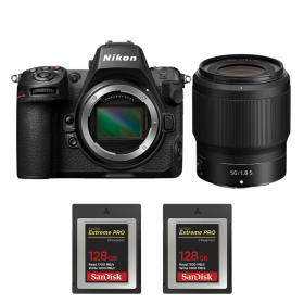 Nikon Z8 + Z 50mm f/1.8 S + 2 SanDisk 128GB Extreme PRO CFexpress Type B-1