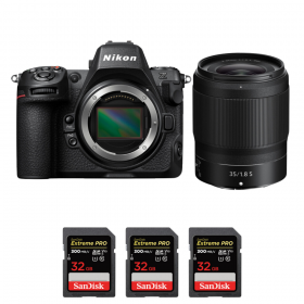 Nikon Z8 + Z 35mm f/1.8 S + 3 SanDisk 32GB Extreme PRO UHS-II SDXC 300 MB/s-1