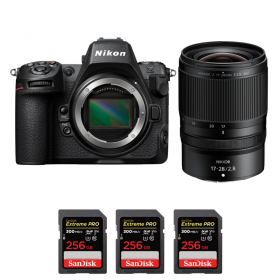 Nikon Z8 + Z 17-28mm f/2.8 + 3 SanDisk 256GB Extreme PRO UHS-II SDXC 300 MB/s-1