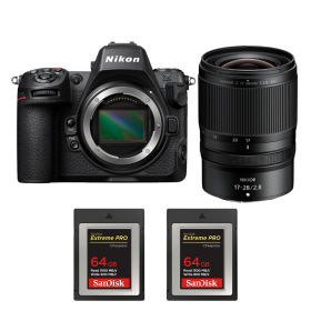 Nikon Z8 + Z 17-28mm f/2.8 + 2 SanDisk 64GB Extreme PRO CFexpress Type B-1
