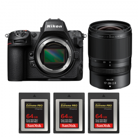 Nikon Z8 + Z 17-28mm f/2.8 + 3 SanDisk 64GB Extreme PRO CFexpress Type B-1